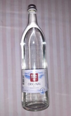 Mineralwasser front packaging