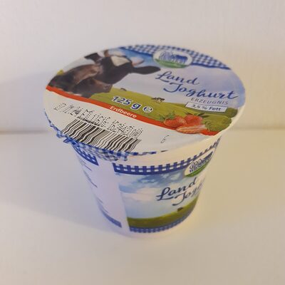 Land Joghurt (Erdbeere, Pfirsisch-Maracuja, Kirsche oder Vanille)
