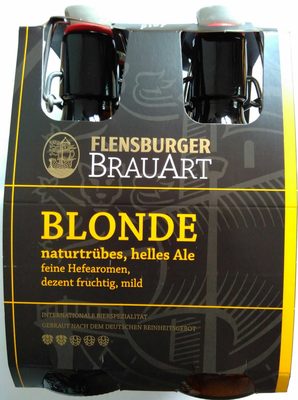 Blonde front packaging