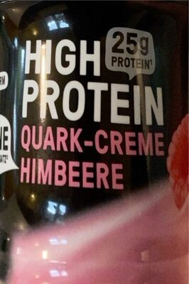 High Protein Quark-Creme Himbeere front packaging