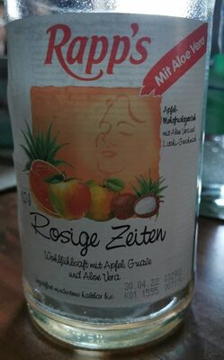 Rapps Rosige Zeiten front packaging