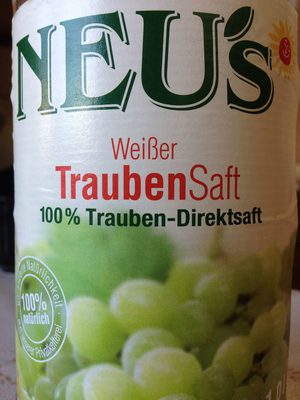 Weißer Traubensaft