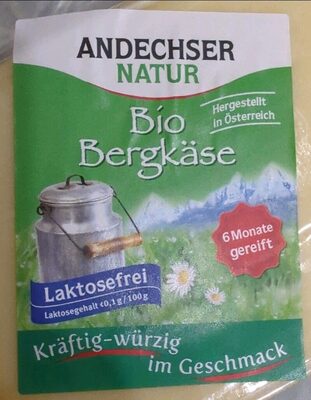 Bio Bergkäse