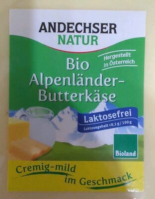 Bio Alpenländer-Butterkäse