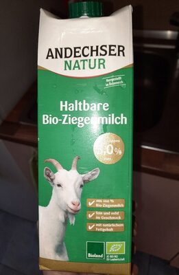Haltbare Bio-Ziegenmilch