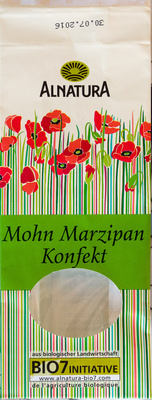 Mohn Marzipan Konfekt