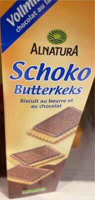 Biscuit au beurre et au chocolat