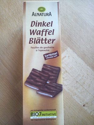 Feuilles gaufrettes épeautre front packaging