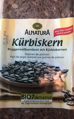 Kürbiskern Roggenvollkornbrot