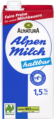 Haltbare Alpenmilch 1,5%