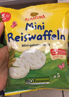 Mini Reiswaffeln
