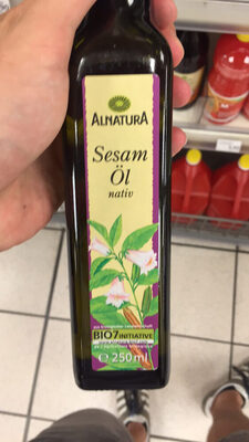 Sesame oil natively