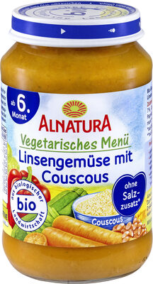 Linsen Gemüse mit Couscous (ab 6. Monat)
