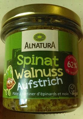 Streichcreme Spinat Walnuss