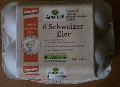6 Schweizer Eier