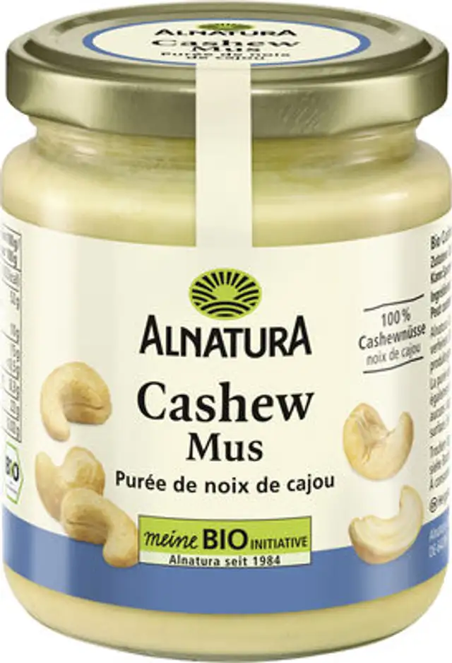 Nussmus Cashew front packaging