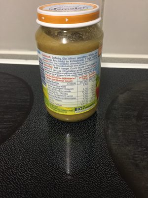 Pomme-mangue avec des flocons 3 céréales