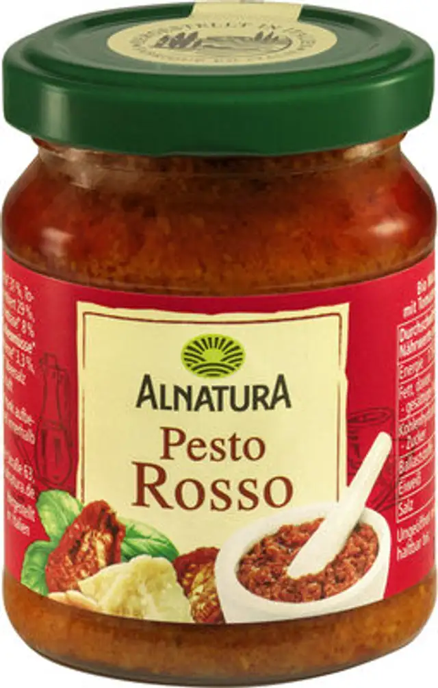 Pesto Rosso front packaging