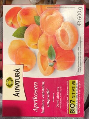Demi-abricots congelés