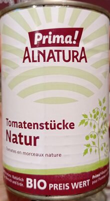 Tomatenstücke Natur