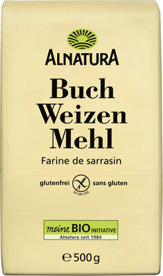 Buchweizenmehl front packaging