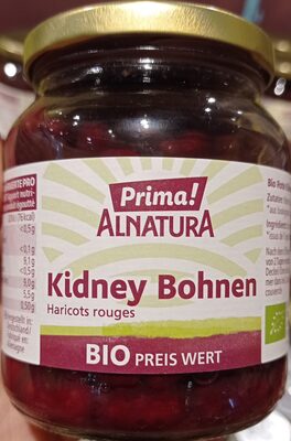 Kidney Bohnen front packaging