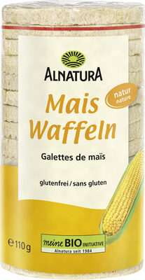 Maiswaffel natur front packaging
