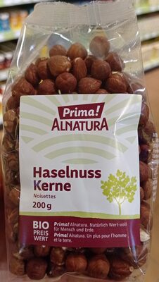 Haselnuss Kerne front packaging