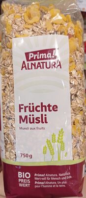 Früchte Müsli