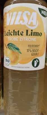 Leichte Bio Limo Zitrone front packaging
