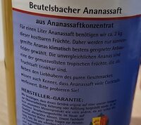 Ananassaft