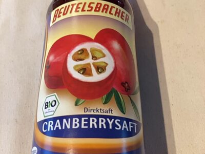 Cranberrysaft