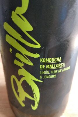 Kombucha limón & jengibre