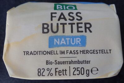 Fass Butter ingredients label