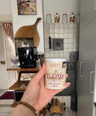 Flavor powder white choclate