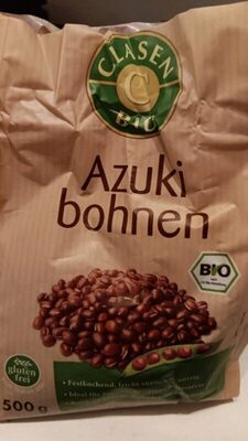 Azuki Bohnen front packaging