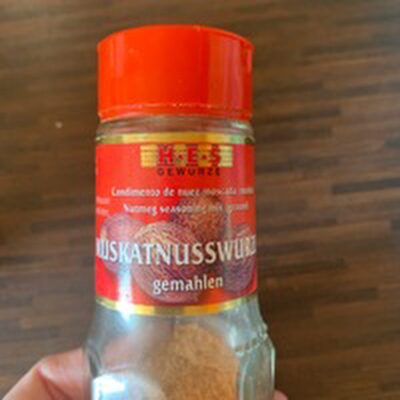 Muskatnuss, gemahlen