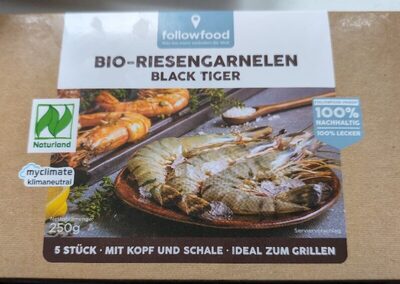 Bio riesengarnelen black Tiger