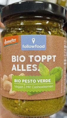 Bio Pesto Verde front packaging