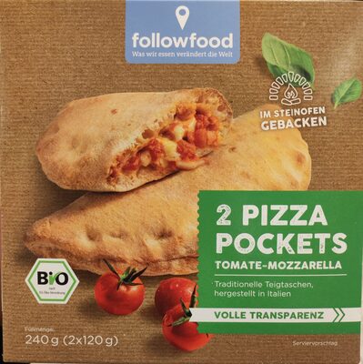 Pizza Pockets Tomate-Mozzarella