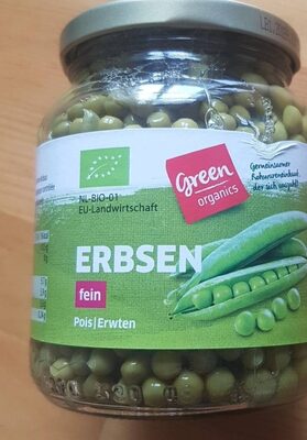Erbsen fein Green organics