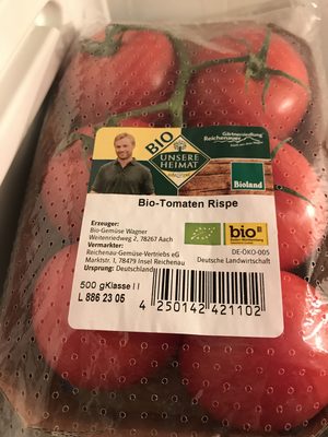 Bio-Tomaten Rispe front packaging