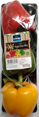 Paprika Mix Rot Gelb Grün