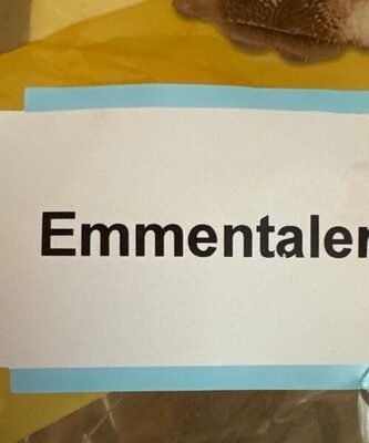 Emmentaler front packaging