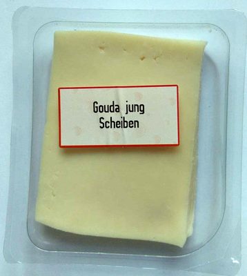 Gouda jung Scheiben
