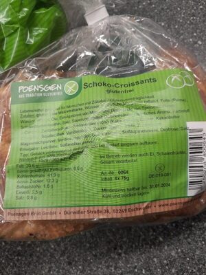 Schoko-Croissants glutenfrei