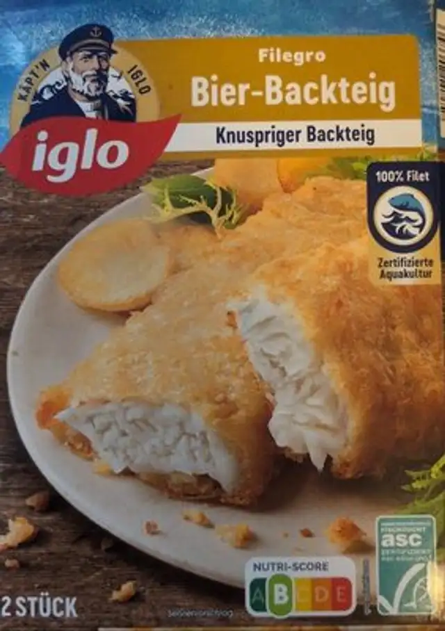 Fisch (Filegro Bier-Backteig) front packaging