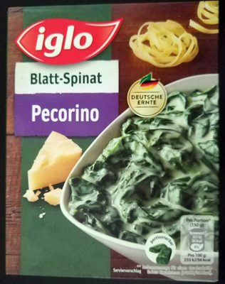 Blatt-Spinat Pecorino