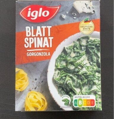Blattspinat Gorgonzola