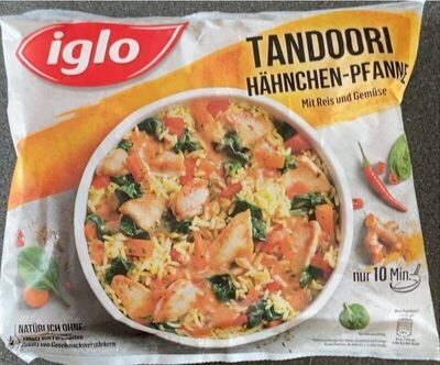 Tandoori Hähnchen-Pfanne